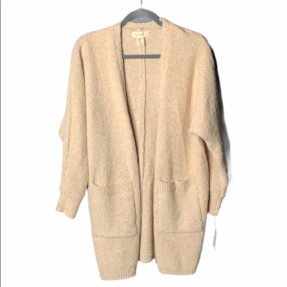 Jessica Simpson Sweaters - Jessica Simpson Fuzzy Cardigan With Pockets